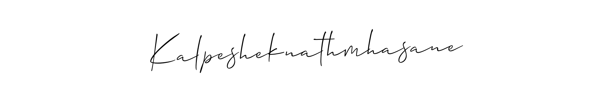 Similarly Allison_Script is the best handwritten signature design. Signature creator online .You can use it as an online autograph creator for name Kalpesheknathmhasane. Kalpesheknathmhasane signature style 2 images and pictures png