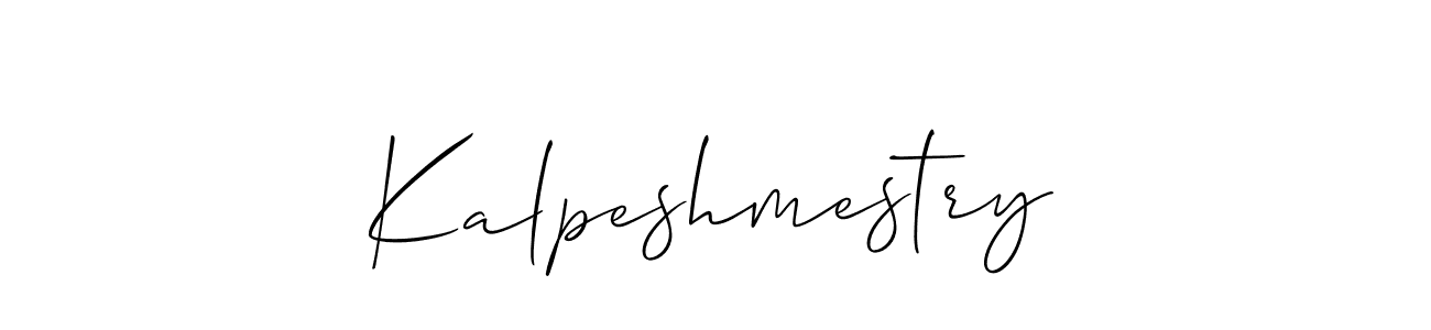 Best and Professional Signature Style for Kalpeshmestry. Allison_Script Best Signature Style Collection. Kalpeshmestry signature style 2 images and pictures png