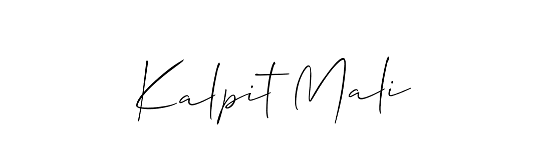 Check out images of Autograph of Kalpit Mali name. Actor Kalpit Mali Signature Style. Allison_Script is a professional sign style online. Kalpit Mali signature style 2 images and pictures png