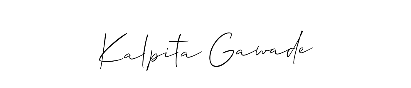 Check out images of Autograph of Kalpita Gawade name. Actor Kalpita Gawade Signature Style. Allison_Script is a professional sign style online. Kalpita Gawade signature style 2 images and pictures png