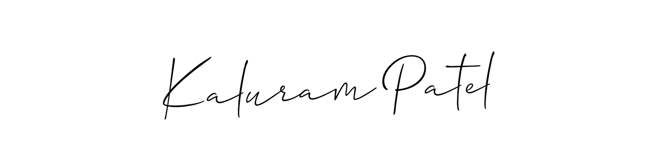 Make a beautiful signature design for name Kaluram Patel. Use this online signature maker to create a handwritten signature for free. Kaluram Patel signature style 2 images and pictures png