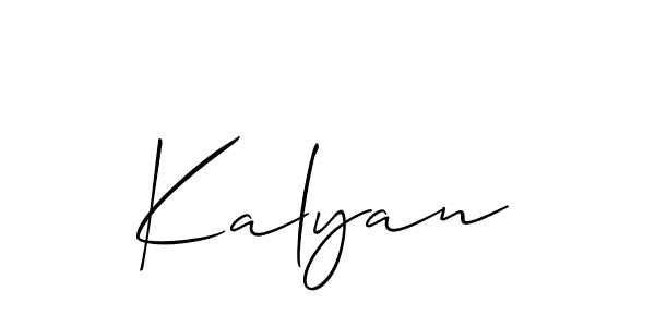 Also we have Kalyan name is the best signature style. Create professional handwritten signature collection using Allison_Script autograph style. Kalyan signature style 2 images and pictures png