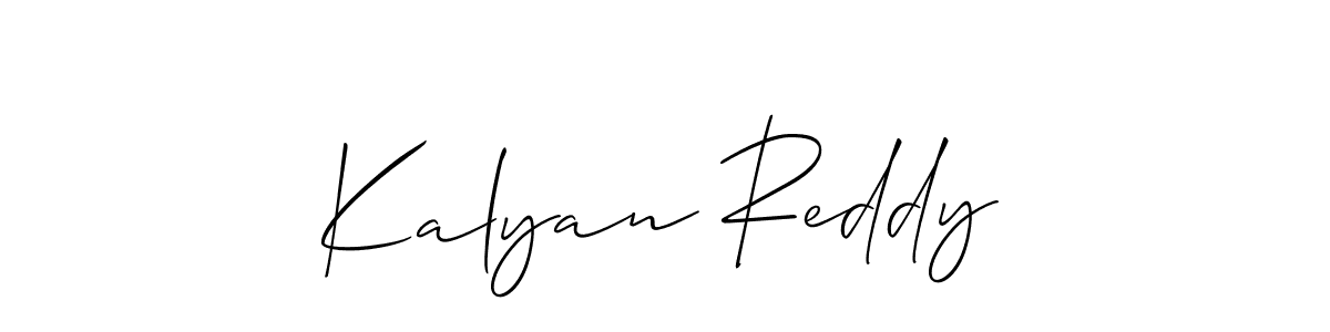 It looks lik you need a new signature style for name Kalyan Reddy. Design unique handwritten (Allison_Script) signature with our free signature maker in just a few clicks. Kalyan Reddy signature style 2 images and pictures png