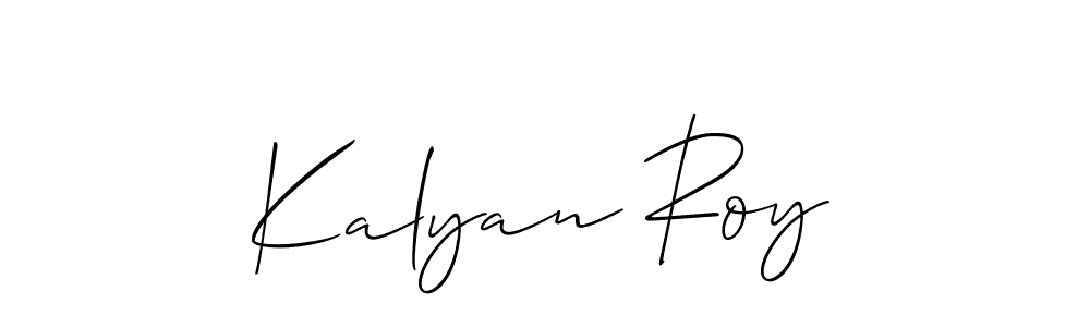 Make a beautiful signature design for name Kalyan Roy. Use this online signature maker to create a handwritten signature for free. Kalyan Roy signature style 2 images and pictures png