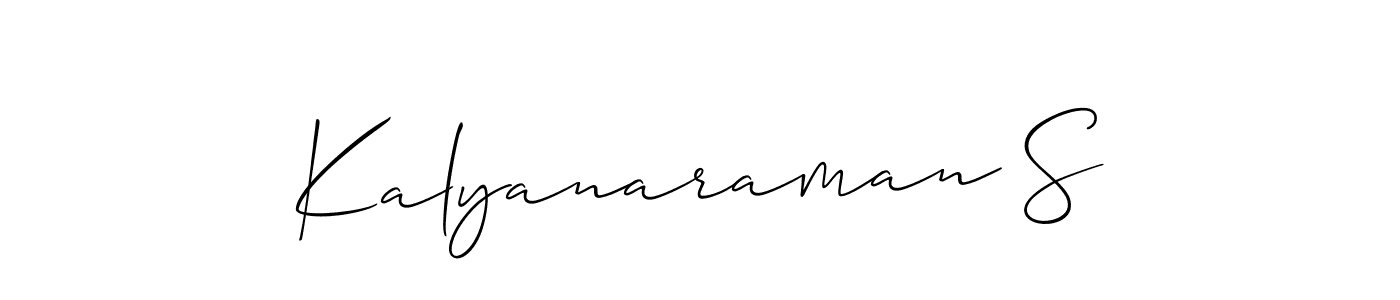 This is the best signature style for the Kalyanaraman S name. Also you like these signature font (Allison_Script). Mix name signature. Kalyanaraman S signature style 2 images and pictures png