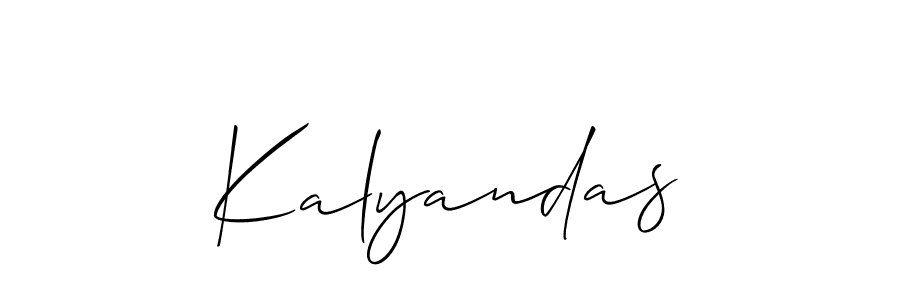 How to Draw Kalyandas signature style? Allison_Script is a latest design signature styles for name Kalyandas. Kalyandas signature style 2 images and pictures png