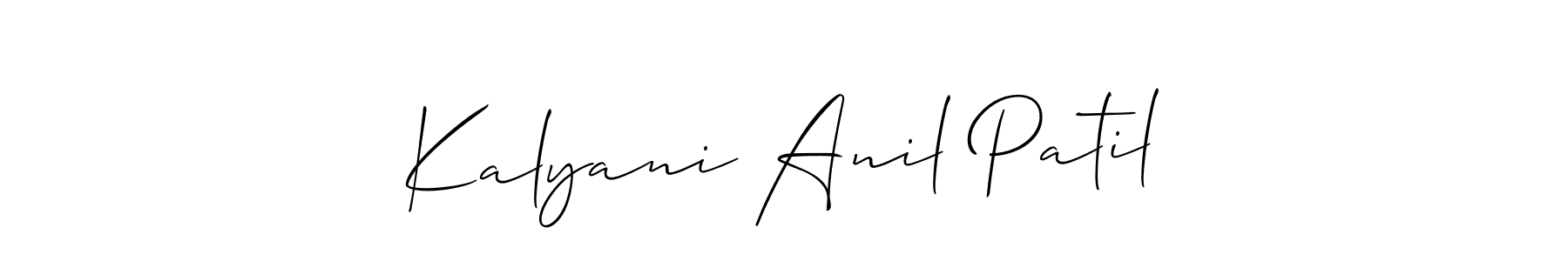 Once you've used our free online signature maker to create your best signature Allison_Script style, it's time to enjoy all of the benefits that Kalyani Anil Patil name signing documents. Kalyani Anil Patil signature style 2 images and pictures png