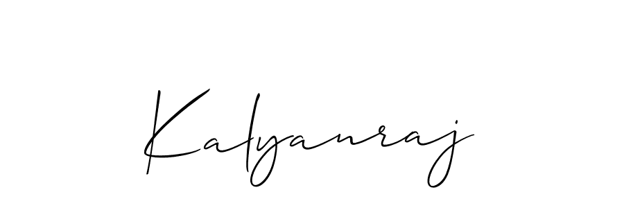 Best and Professional Signature Style for Kalyanraj. Allison_Script Best Signature Style Collection. Kalyanraj signature style 2 images and pictures png