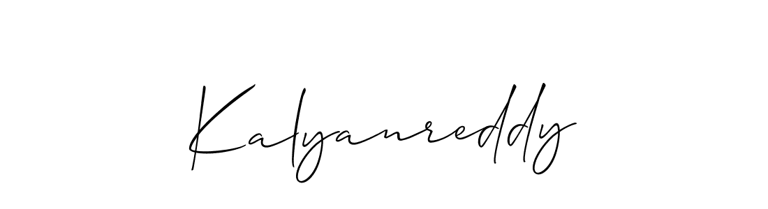 How to Draw Kalyanreddy signature style? Allison_Script is a latest design signature styles for name Kalyanreddy. Kalyanreddy signature style 2 images and pictures png