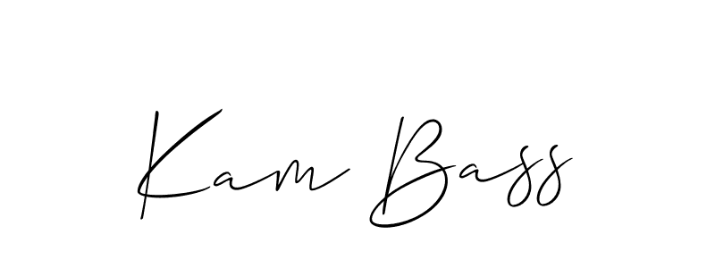 You can use this online signature creator to create a handwritten signature for the name Kam Bass. This is the best online autograph maker. Kam Bass signature style 2 images and pictures png