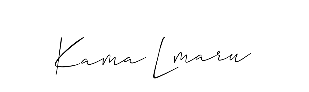 Check out images of Autograph of Kama Lmaru name. Actor Kama Lmaru Signature Style. Allison_Script is a professional sign style online. Kama Lmaru signature style 2 images and pictures png