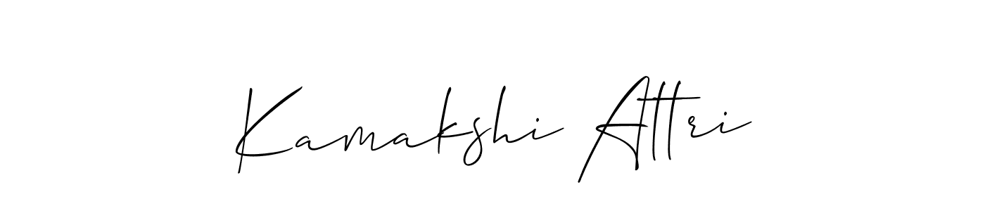 You can use this online signature creator to create a handwritten signature for the name Kamakshi Attri. This is the best online autograph maker. Kamakshi Attri signature style 2 images and pictures png
