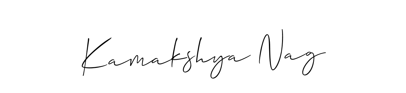You can use this online signature creator to create a handwritten signature for the name Kamakshya Nag. This is the best online autograph maker. Kamakshya Nag signature style 2 images and pictures png