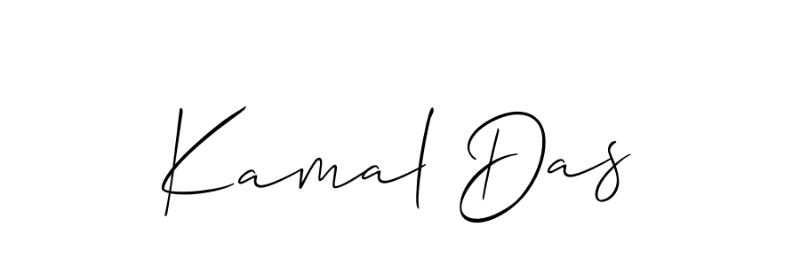 It looks lik you need a new signature style for name Kamal Das. Design unique handwritten (Allison_Script) signature with our free signature maker in just a few clicks. Kamal Das signature style 2 images and pictures png