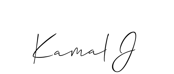 Make a short Kamal J signature style. Manage your documents anywhere anytime using Allison_Script. Create and add eSignatures, submit forms, share and send files easily. Kamal J signature style 2 images and pictures png