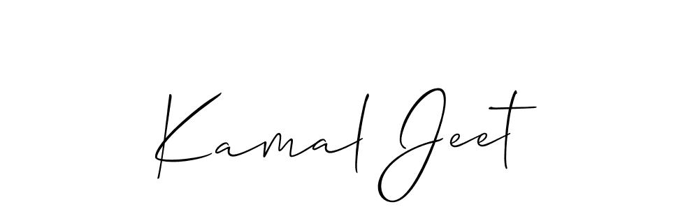 Make a short Kamal Jeet signature style. Manage your documents anywhere anytime using Allison_Script. Create and add eSignatures, submit forms, share and send files easily. Kamal Jeet signature style 2 images and pictures png