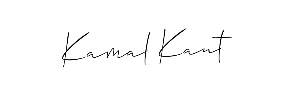 How to Draw Kamal Kant signature style? Allison_Script is a latest design signature styles for name Kamal Kant. Kamal Kant signature style 2 images and pictures png