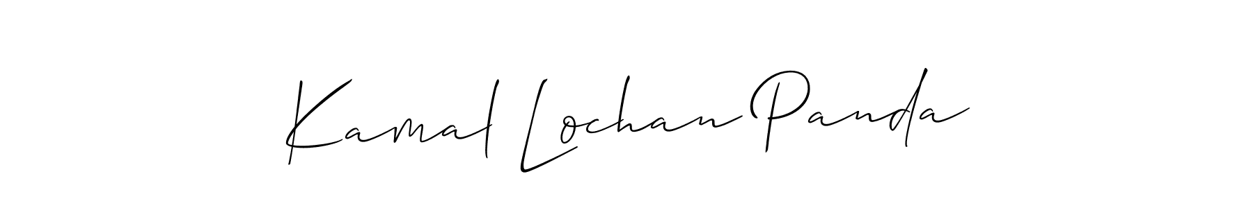 Use a signature maker to create a handwritten signature online. With this signature software, you can design (Allison_Script) your own signature for name Kamal Lochan Panda. Kamal Lochan Panda signature style 2 images and pictures png