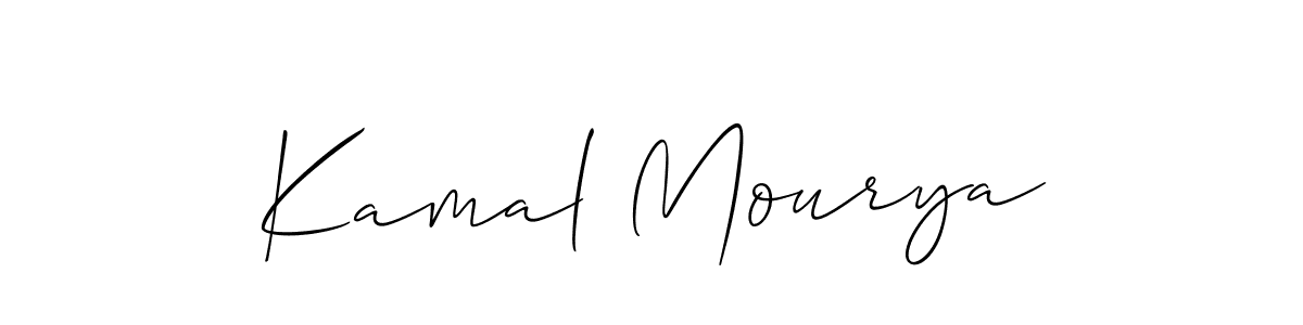 Best and Professional Signature Style for Kamal Mourya. Allison_Script Best Signature Style Collection. Kamal Mourya signature style 2 images and pictures png