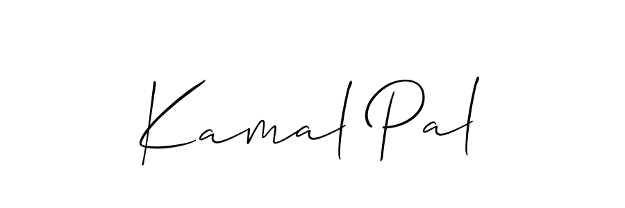 You should practise on your own different ways (Allison_Script) to write your name (Kamal Pal) in signature. don't let someone else do it for you. Kamal Pal signature style 2 images and pictures png
