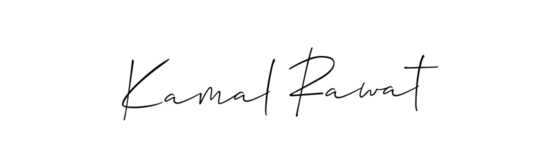 Make a short Kamal Rawat signature style. Manage your documents anywhere anytime using Allison_Script. Create and add eSignatures, submit forms, share and send files easily. Kamal Rawat signature style 2 images and pictures png