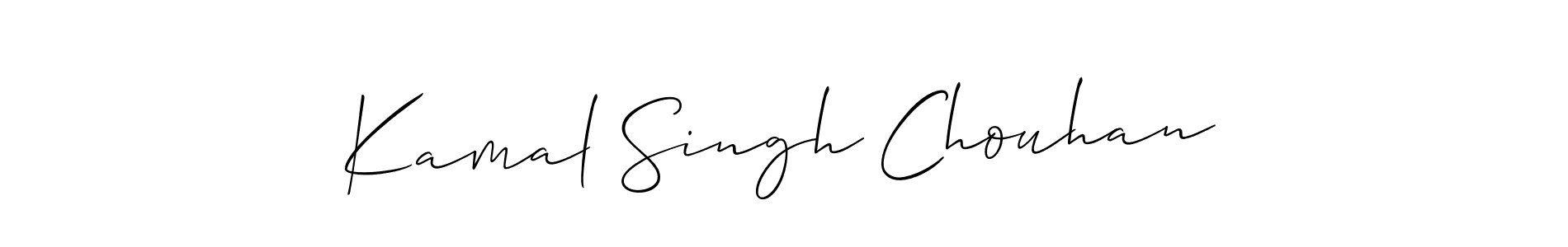Make a beautiful signature design for name Kamal Singh Chouhan. Use this online signature maker to create a handwritten signature for free. Kamal Singh Chouhan signature style 2 images and pictures png