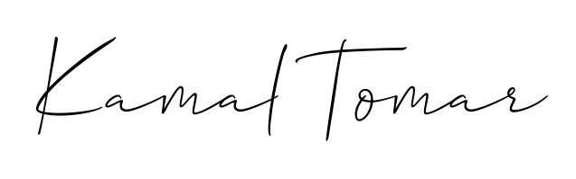 Make a beautiful signature design for name Kamal Tomar. Use this online signature maker to create a handwritten signature for free. Kamal Tomar signature style 2 images and pictures png