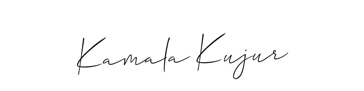 Make a short Kamala Kujur signature style. Manage your documents anywhere anytime using Allison_Script. Create and add eSignatures, submit forms, share and send files easily. Kamala Kujur signature style 2 images and pictures png