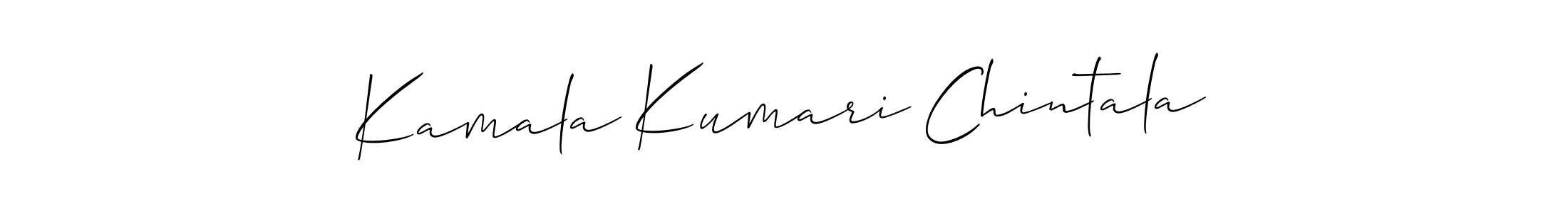 You can use this online signature creator to create a handwritten signature for the name Kamala Kumari Chintala. This is the best online autograph maker. Kamala Kumari Chintala signature style 2 images and pictures png