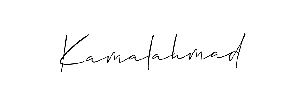 Also You can easily find your signature by using the search form. We will create Kamalahmad name handwritten signature images for you free of cost using Allison_Script sign style. Kamalahmad signature style 2 images and pictures png