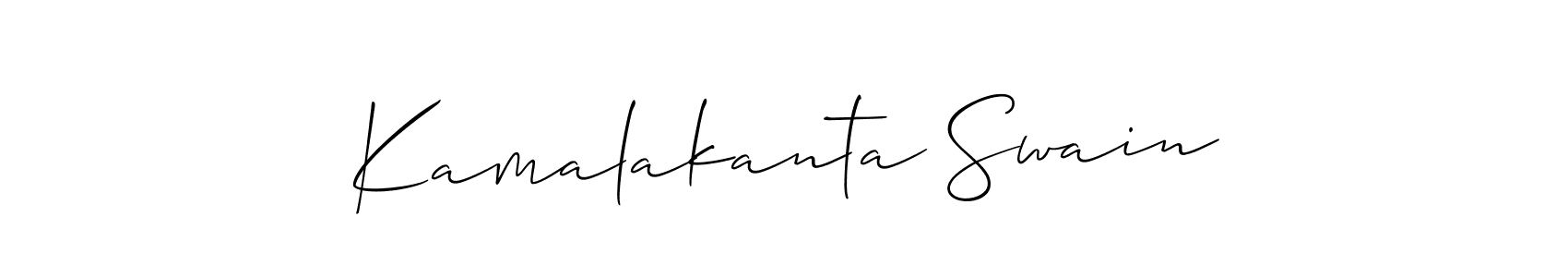 Also we have Kamalakanta Swain name is the best signature style. Create professional handwritten signature collection using Allison_Script autograph style. Kamalakanta Swain signature style 2 images and pictures png