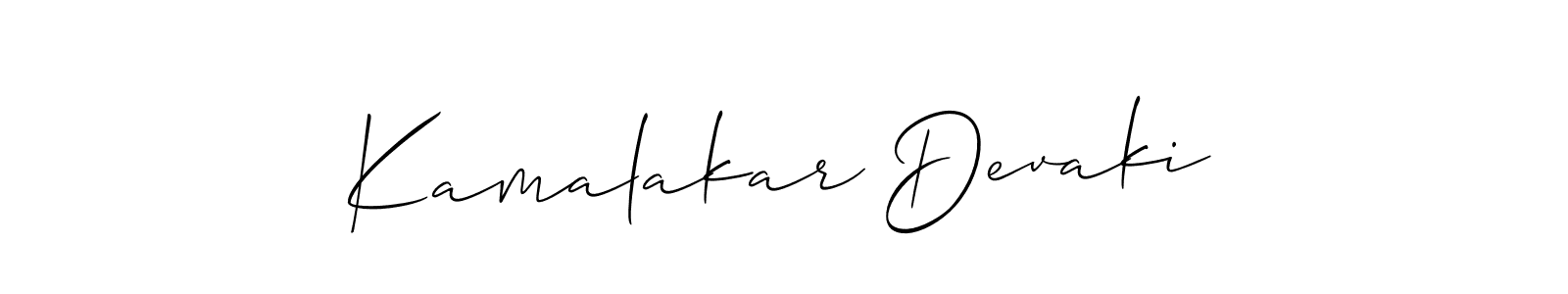 Once you've used our free online signature maker to create your best signature Allison_Script style, it's time to enjoy all of the benefits that Kamalakar Devaki name signing documents. Kamalakar Devaki signature style 2 images and pictures png