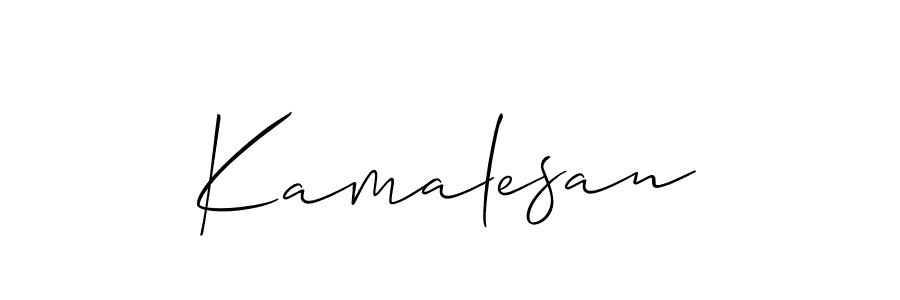 Make a short Kamalesan signature style. Manage your documents anywhere anytime using Allison_Script. Create and add eSignatures, submit forms, share and send files easily. Kamalesan signature style 2 images and pictures png