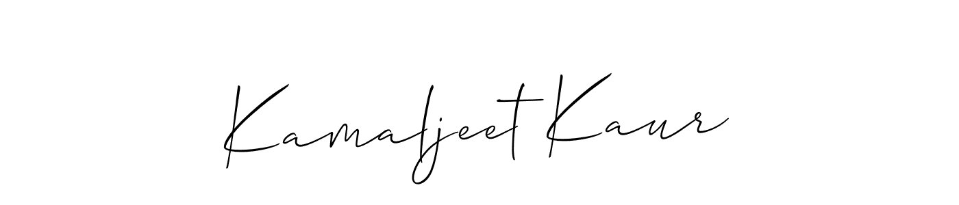 Once you've used our free online signature maker to create your best signature Allison_Script style, it's time to enjoy all of the benefits that Kamaljeet Kaur name signing documents. Kamaljeet Kaur signature style 2 images and pictures png