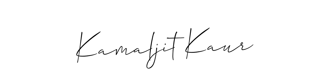 Similarly Allison_Script is the best handwritten signature design. Signature creator online .You can use it as an online autograph creator for name Kamaljit Kaur. Kamaljit Kaur signature style 2 images and pictures png