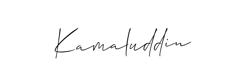 You can use this online signature creator to create a handwritten signature for the name Kamaluddin. This is the best online autograph maker. Kamaluddin signature style 2 images and pictures png