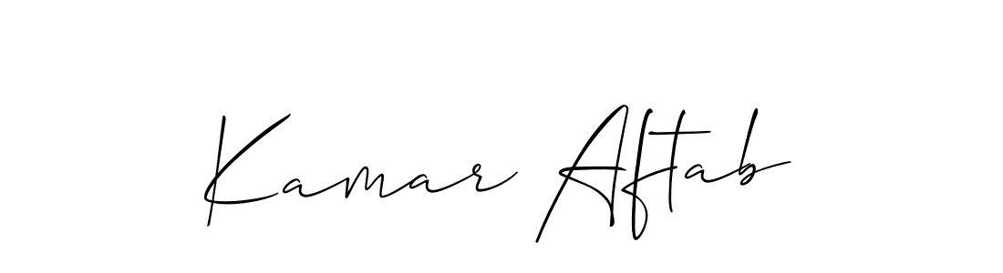 Here are the top 10 professional signature styles for the name Kamar Aftab. These are the best autograph styles you can use for your name. Kamar Aftab signature style 2 images and pictures png