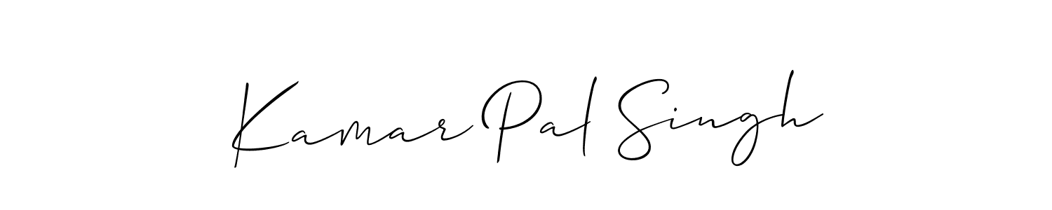 Best and Professional Signature Style for Kamar Pal Singh. Allison_Script Best Signature Style Collection. Kamar Pal Singh signature style 2 images and pictures png
