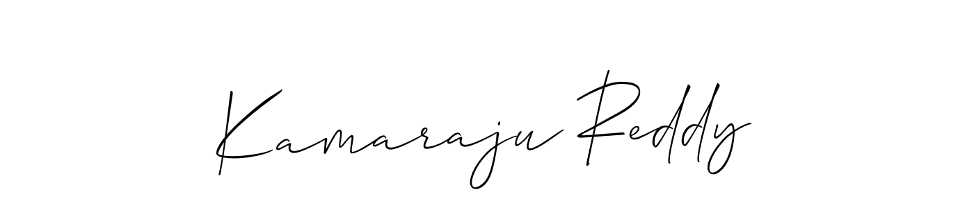How to make Kamaraju Reddy signature? Allison_Script is a professional autograph style. Create handwritten signature for Kamaraju Reddy name. Kamaraju Reddy signature style 2 images and pictures png