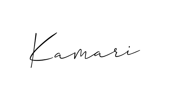 See photos of Kamari official signature by Spectra . Check more albums & portfolios. Read reviews & check more about Allison_Script font. Kamari signature style 2 images and pictures png