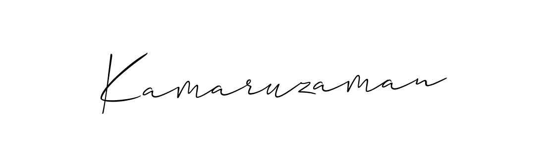 The best way (Allison_Script) to make a short signature is to pick only two or three words in your name. The name Kamaruzaman include a total of six letters. For converting this name. Kamaruzaman signature style 2 images and pictures png