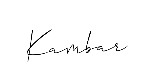 Make a beautiful signature design for name Kambar. Use this online signature maker to create a handwritten signature for free. Kambar signature style 2 images and pictures png