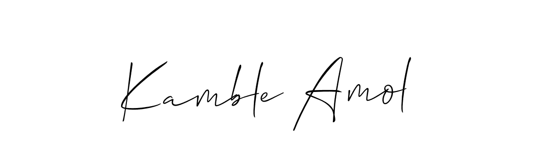 You should practise on your own different ways (Allison_Script) to write your name (Kamble Amol) in signature. don't let someone else do it for you. Kamble Amol signature style 2 images and pictures png