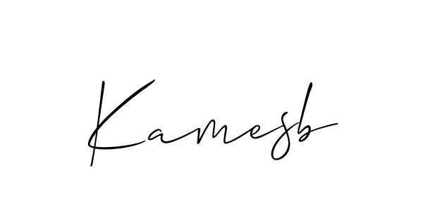 How to make Kamesb name signature. Use Allison_Script style for creating short signs online. This is the latest handwritten sign. Kamesb signature style 2 images and pictures png