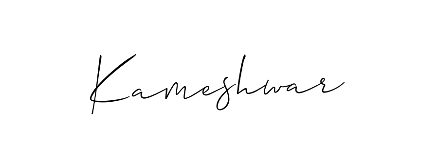 Make a beautiful signature design for name Kameshwar. Use this online signature maker to create a handwritten signature for free. Kameshwar signature style 2 images and pictures png