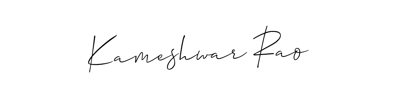 Similarly Allison_Script is the best handwritten signature design. Signature creator online .You can use it as an online autograph creator for name Kameshwar Rao. Kameshwar Rao signature style 2 images and pictures png
