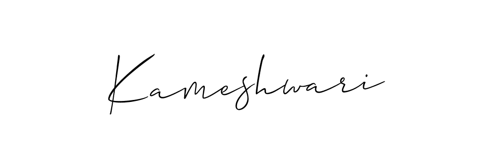 if you are searching for the best signature style for your name Kameshwari. so please give up your signature search. here we have designed multiple signature styles  using Allison_Script. Kameshwari signature style 2 images and pictures png