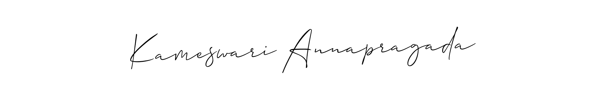 Similarly Allison_Script is the best handwritten signature design. Signature creator online .You can use it as an online autograph creator for name Kameswari Annapragada. Kameswari Annapragada signature style 2 images and pictures png
