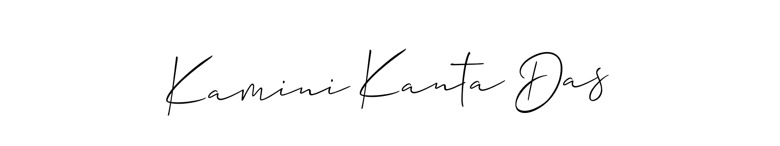 Also we have Kamini Kanta Das name is the best signature style. Create professional handwritten signature collection using Allison_Script autograph style. Kamini Kanta Das signature style 2 images and pictures png