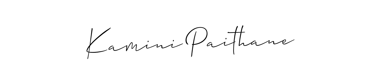 See photos of Kamini Paithane official signature by Spectra . Check more albums & portfolios. Read reviews & check more about Allison_Script font. Kamini Paithane signature style 2 images and pictures png